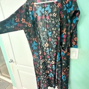 LuLaRoe Multicolor Floral Cardigan